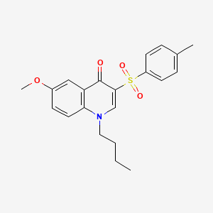1-butyl-6-methoxy-3-tosylquinolin-4(1H)-one