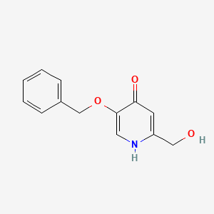 molecular formula C13H13NO3 B2430969 5-(Benzyloxy)-2-(hydroxymethyl)pyridin-4-ol CAS No. 59281-14-0