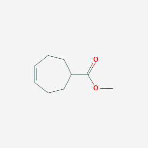 molecular formula C9H14O2 B2430996 Methyl cyclohept-4-ene-1-carboxylate CAS No. 17328-81-3