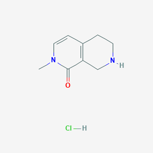 2-Methyl-5,6,7,8-tetrahydro-2,7-naphthyridin-1-one;hydrochloride