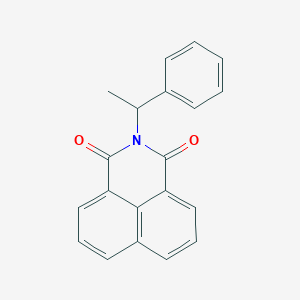 molecular formula C20H15NO2 B243108 2-(1-phenylethyl)-1H-benzo[de]isoquinoline-1,3(2H)-dione 