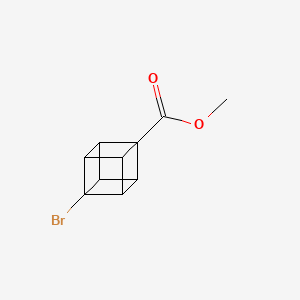 molecular formula C10H9BrO2 B2431128 4-溴立方烷-1-甲酸甲酯 CAS No. 37794-28-8