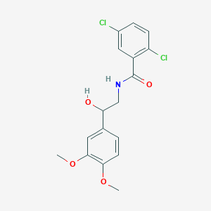 2,5-dichloro-N-(2-(3,4-dimethoxyphenyl)-2-hydroxyethyl)benzamide