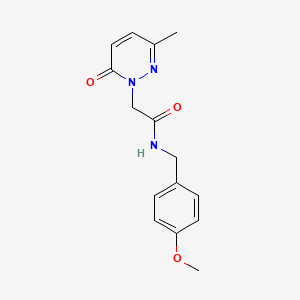 N-(4-methoxybenzyl)-2-(3-methyl-6-oxopyridazin-1(6H)-yl)acetamide