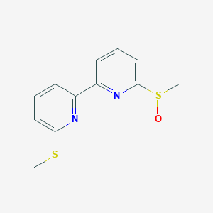 6-(Methylsulfinyl)-6'-(methylthio)-2,2'-bipyridine