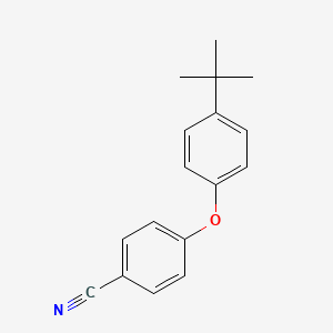 molecular formula C17H17NO B2431270 4-(4-Tert-butylphenoxy)benzonitrile CAS No. 74448-91-2
