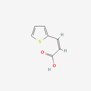 molecular formula C7H6O2S B2431285 (E)-3-(2-Thienyl)acrylic acid CAS No. 1124-65-8; 15690-25-2; 51019-83-1