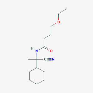 N-(1-cyano-1-cyclohexylethyl)-4-ethoxybutanamide