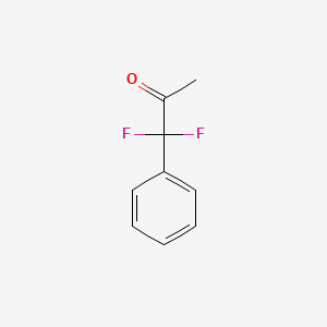 molecular formula C9H8F2O B2431458 1,1-Difluoro-1-phenyl-2-propanone CAS No. 29548-91-2