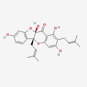 molecular formula C25H26O7 B2431583 Sanggenol F CAS No. 202526-51-0