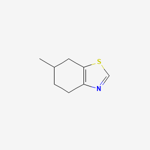 molecular formula C8H11NS B2431691 6-Methyl-4,5,6,7-tetrahydro-1,3-benzothiazole CAS No. 96963-10-9