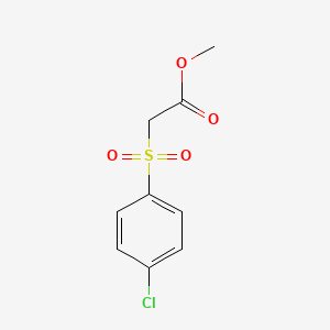 molecular formula C9H9ClO4S B2431764 Methyl [(4-chlorophenyl)sulfonyl]acetate CAS No. 15446-25-0
