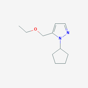 1-cyclopentyl-5-(ethoxymethyl)-1H-pyrazole