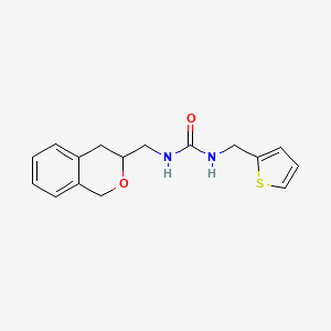 1-(Isochroman-3-ylmethyl)-3-(thiophen-2-ylmethyl)urea
