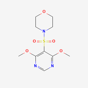 4-[(4,6-Dimethoxy-5-pyrimidinyl)sulfonyl]morpholine