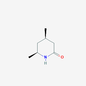 (4R,6S)-4,6-Dimethylpiperidin-2-one