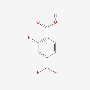 4-(Difluoromethyl)-2-fluorobenzoic acid