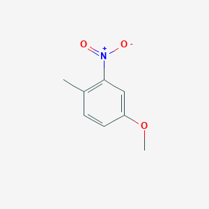 molecular formula C8H9NO3 B024320 4-甲基-3-硝基苯甲醚 CAS No. 17484-36-5