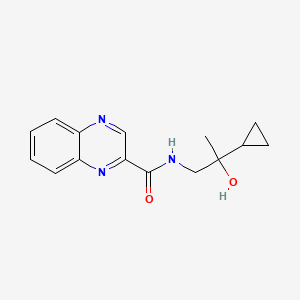 N-(2-cyclopropyl-2-hydroxypropyl)quinoxaline-2-carboxamide