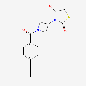 3-(1-(4-(Tert-butyl)benzoyl)azetidin-3-yl)thiazolidine-2,4-dione