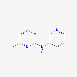 4-methyl-N-(pyridin-3-yl)pyrimidin-2-amine