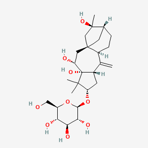 molecular formula C26H42O9 B2432162 灰叶苷B CAS No. 70474-75-8