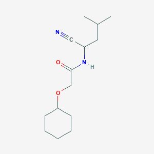 N-(1-cyano-3-methylbutyl)-2-(cyclohexyloxy)acetamide