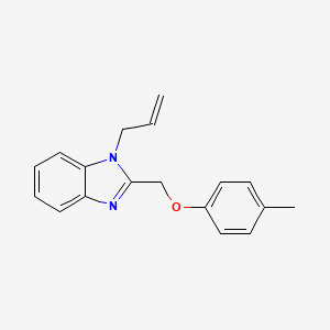 1-allyl-2-((p-tolyloxy)methyl)-1H-benzo[d]imidazole