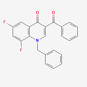 3-Benzoyl-1-benzyl-6,8-difluoro-1,4-dihydroquinolin-4-one