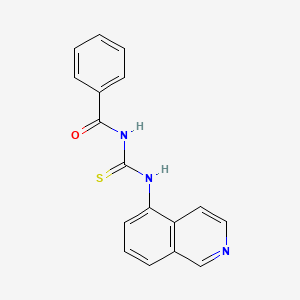 N-benzoyl-N'-(5-isoquinolinyl)thiourea