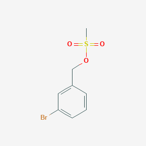 molecular formula C8H9BrO3S B2432273 3-Bromobenzyl methanesulfonate CAS No. 82732-02-3