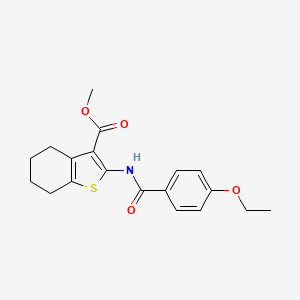Methyl 2-{[(4-ethoxyphenyl)carbonyl]amino}-4,5,6,7-tetrahydro-1-benzothiophene-3-carboxylate