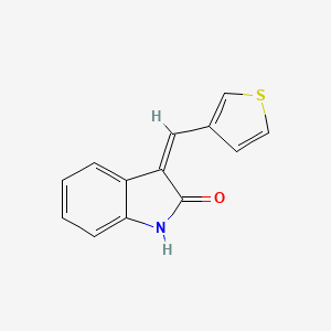 3-(3-Thienylmethylene)indolin-2-one