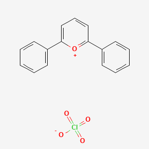 Pyrylium, 2,6-diphenyl-, perchlorate