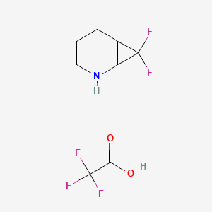 7,7-Difluoro-2-azabicyclo[4.1.0]heptane 2,2,2-trifluoroacetate