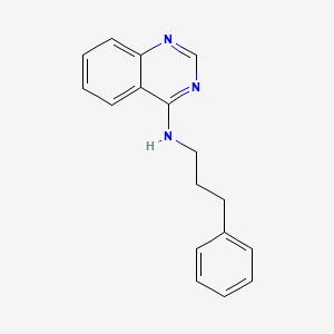 molecular formula C17H17N3 B2432714 N-(3-phenylpropyl)quinazolin-4-amine CAS No. 153810-67-4