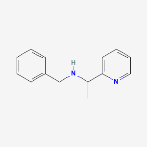 molecular formula C14H16N2 B2432784 Benzyl[1-(pyridin-2-yl)ethyl]amine CAS No. 1019482-76-8