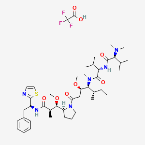 molecular formula C44H69F3N6O8S B2432825 多拉他汀 10 三氟乙酸盐 CAS No. 2342568-65-2