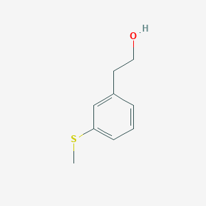 molecular formula C9H12OS B2433043 2-(3-Methylsulfanylphenyl)ethanol CAS No. 1195945-56-2