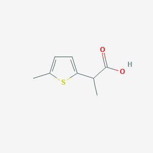 2-(5-Methylthiophen-2-yl)propanoic acid