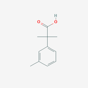 molecular formula C11H14O2 B2433186 2-Methyl-2-(3-methylphenyl)propanoic acid CAS No. 93351-25-8