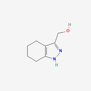 molecular formula C8H12N2O B2433236 (4,5,6,7-tetrahydro-2H-indazol-3-yl)methanol CAS No. 82071-77-0