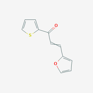 3-(Furan-2-yl)-1-(thiophen-2-yl)prop-2-en-1-one