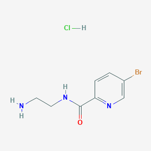 N-(2-aminoethyl)-5-bromopyridine-2-carboxamide hydrochloride
