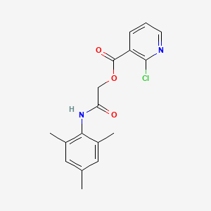 [(2,4,6-Trimethylphenyl)carbamoyl]methyl 2-chloropyridine-3-carboxylate