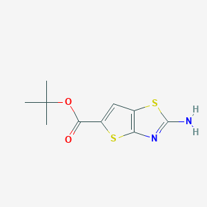 Tert-butyl 2-aminothieno[2,3-d][1,3]thiazole-5-carboxylate