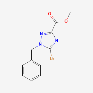 Methyl 1-benzyl-5-bromo-1H-1,2,4-triazole-3-carboxylate