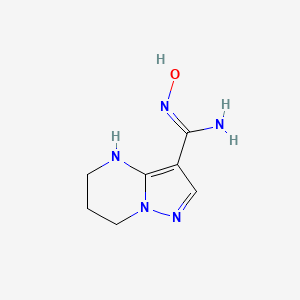 N'-Hydroxy-4,5,6,7-tetrahydropyrazolo[1,5-a]pyrimidine-3-carboximidamide