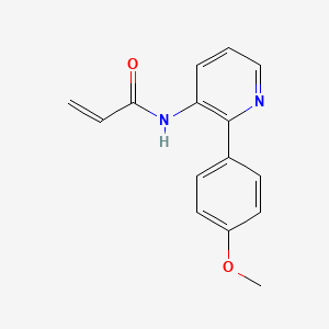 N-[2-(4-methoxyphenyl)pyridin-3-yl]prop-2-enamide