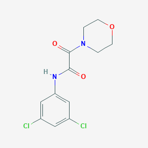 N-(3,5-dichlorophenyl)-2-morpholino-2-oxoacetamide